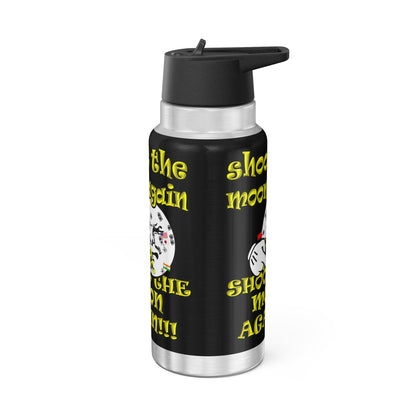 shoot the moon again - Gator Tumbler, 32oz (black)