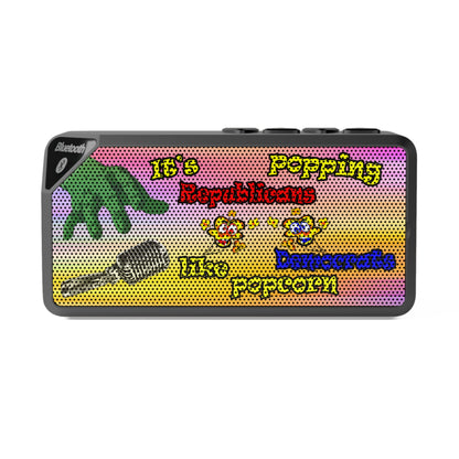 popping like popcorn - Jabba Bluetooth Speaker (color blur)