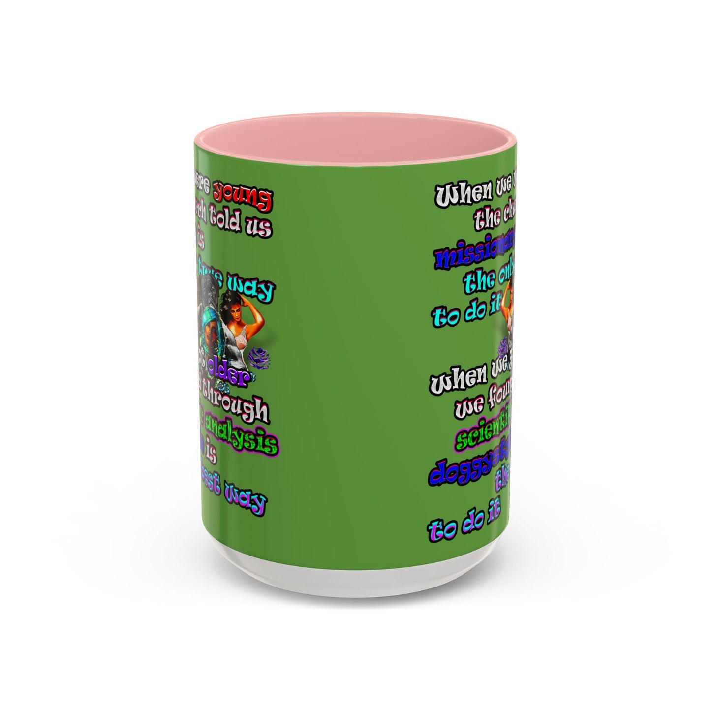 doggystyle - Accent Mug (green)