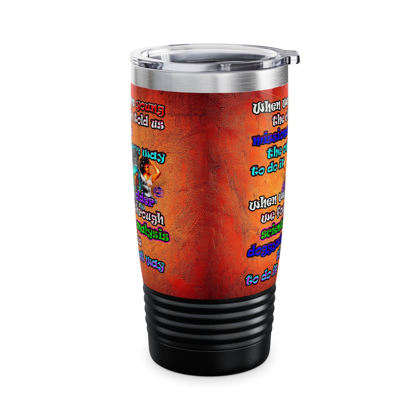 doggystyle - Ringneck Tumbler, 20oz (burnt orange)
