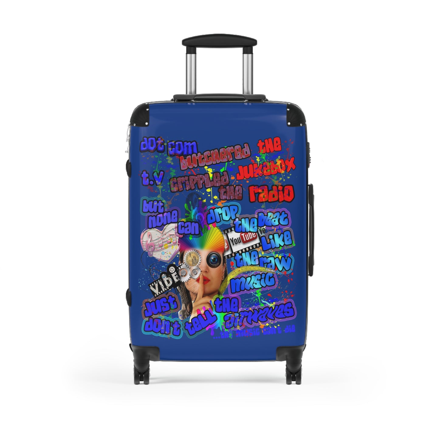 drop the beat - Suitcase (dark blue)