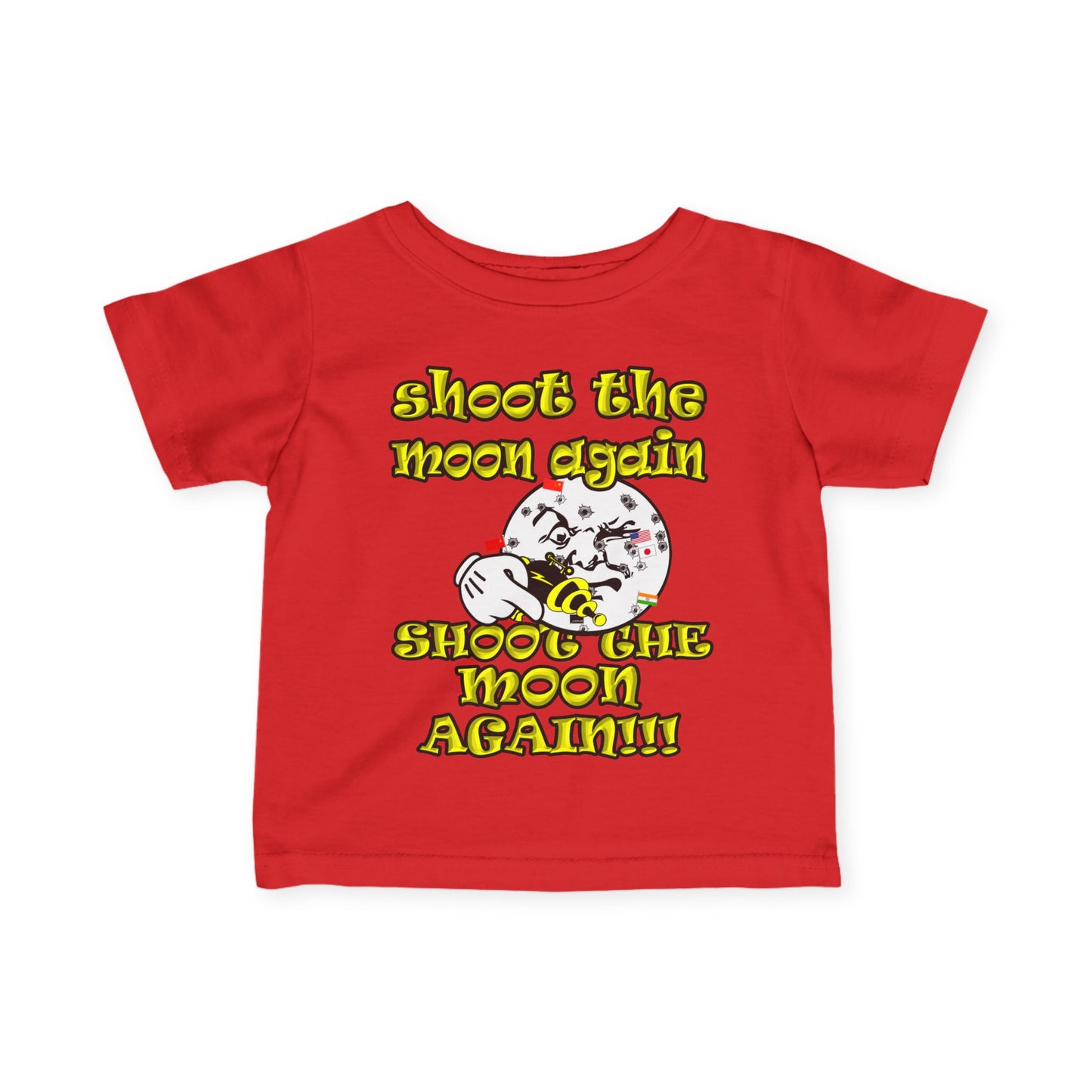 shoot the moon again - Infant Fine Jersey Tee