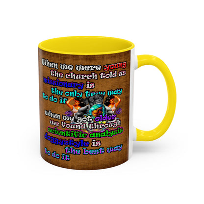 doggystyle - Accent Mug (brown papyrus)