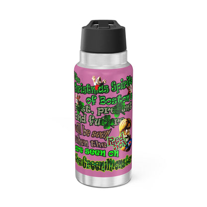 christmas spirits of boston - Gator Tumbler, 32oz (light pink)