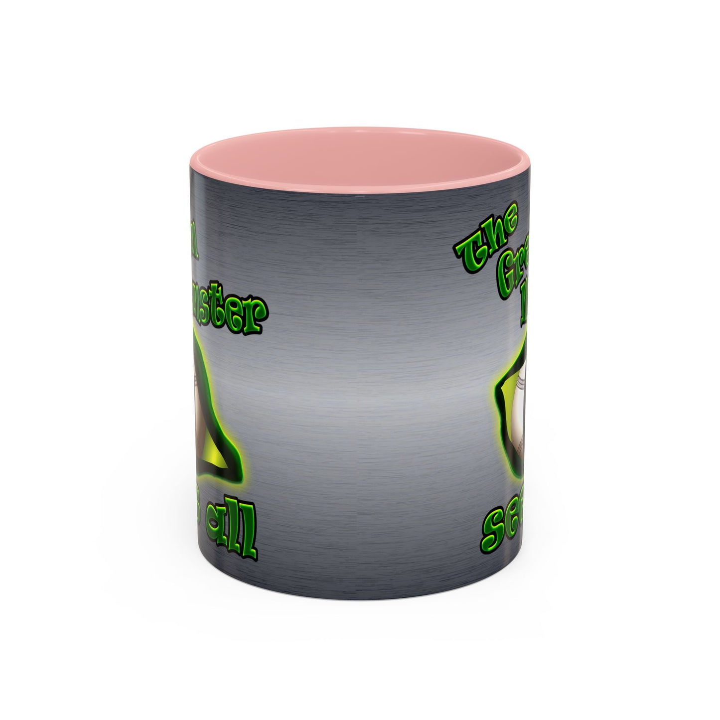 green monster - Accent Mug (brushed nickel)