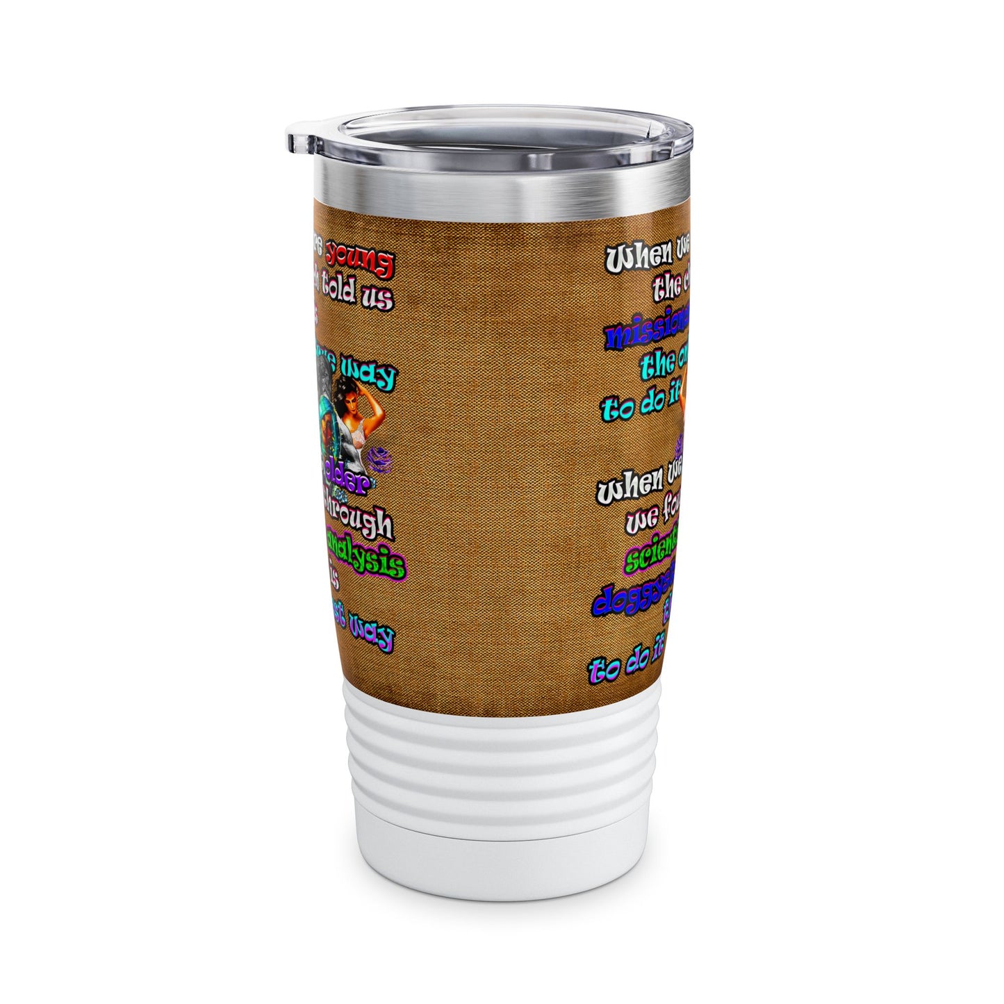 doggystyle - Ringneck Tumbler, 20oz (brown papyrus)