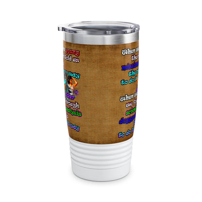 doggystyle - Ringneck Tumbler, 20oz (brown papyrus)