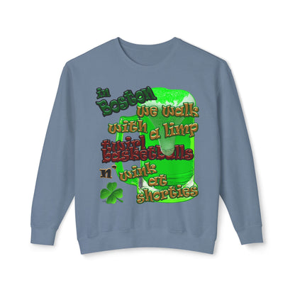 celtics logo - Unisex Lightweight Crewneck Sweatshirt