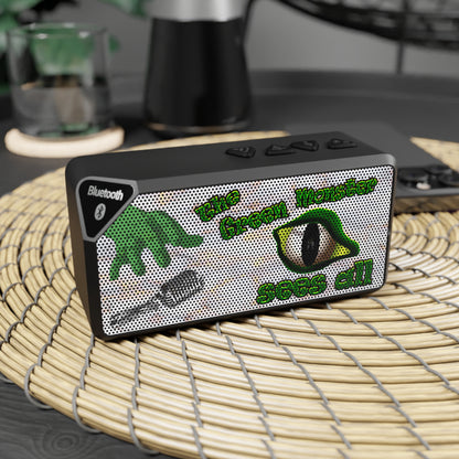 green monster - Jabba Bluetooth Speaker (white marble)