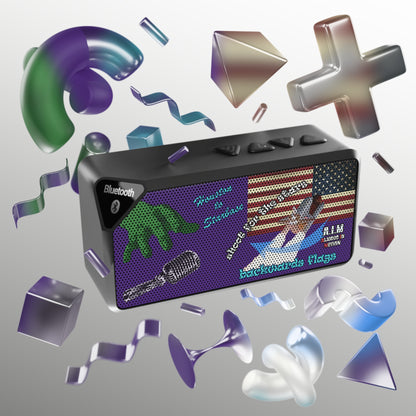 shoot for the stars - Jabba Bluetooth Speaker (purple)