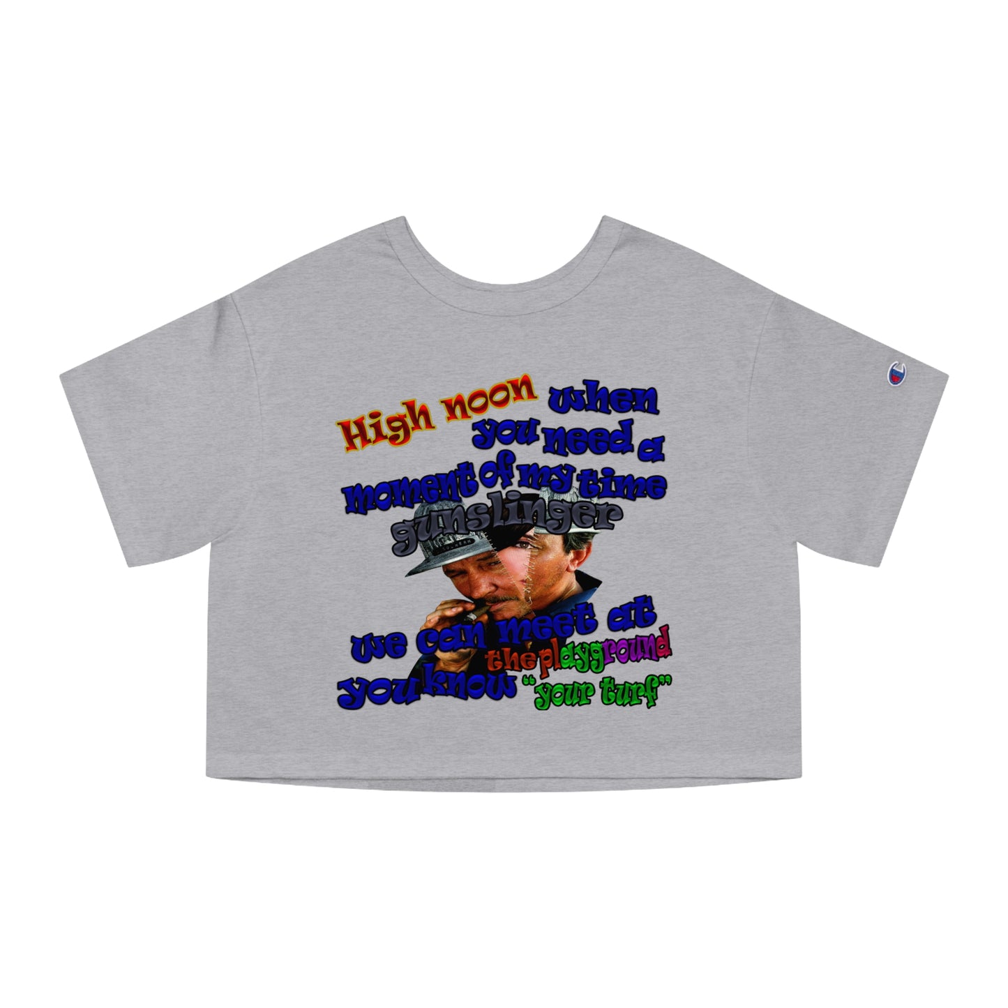high noon - Champion Women's Heritage Cropped T-Shirt