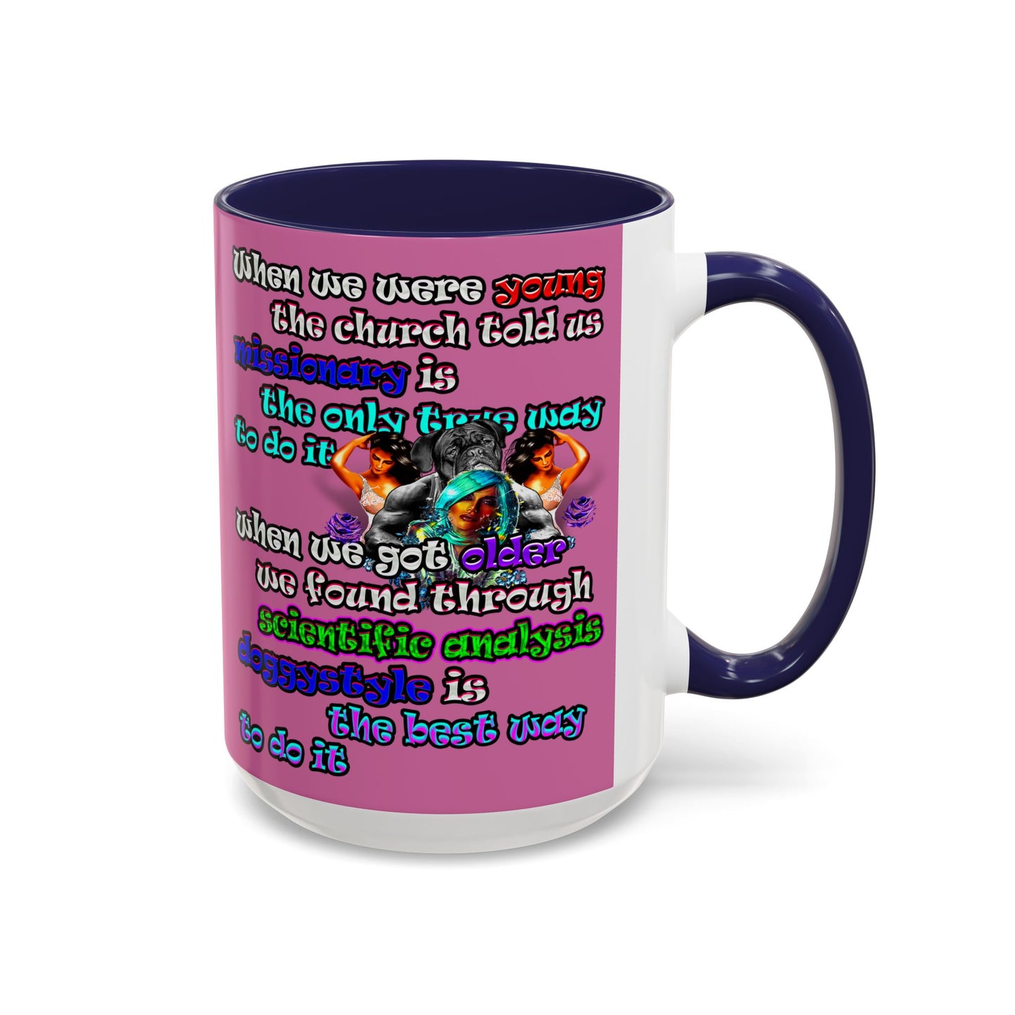 doggystyle - Accent Mug (light pink)