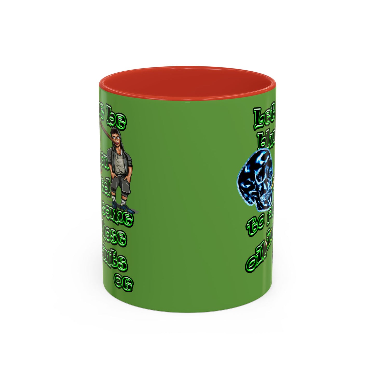 og - Accent Mug (green)