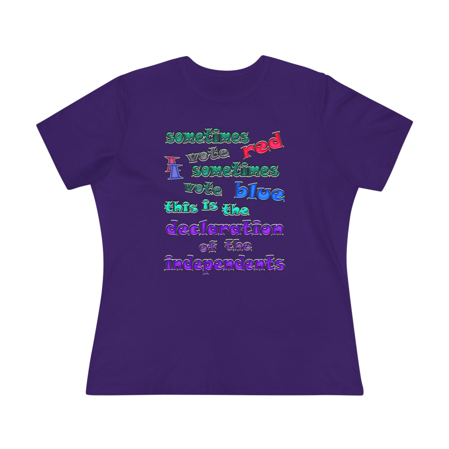 declaration of the independents - Women's Premium Tee