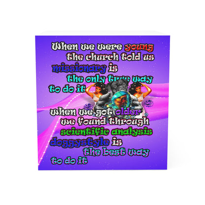 doggystyle - note cube (purple-pink wave)
