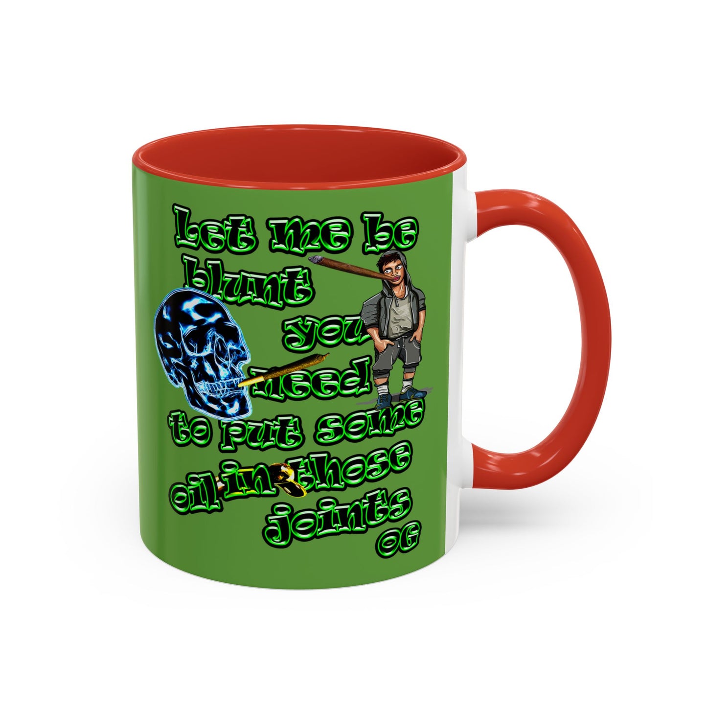 og - Accent Mug (green)