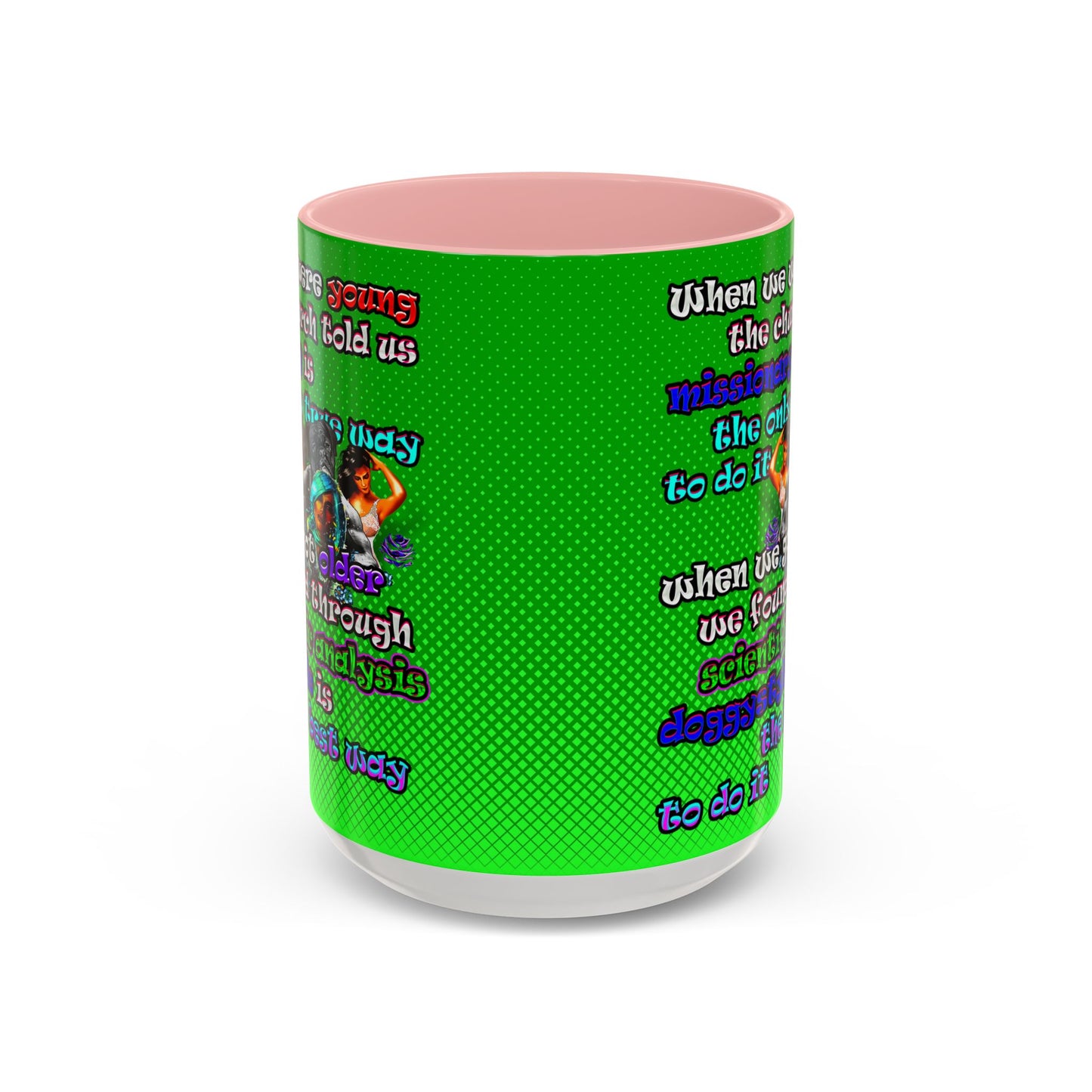 doggystyle - Accent Mug (logo green)