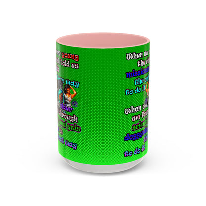 doggystyle - Accent Mug (logo green)