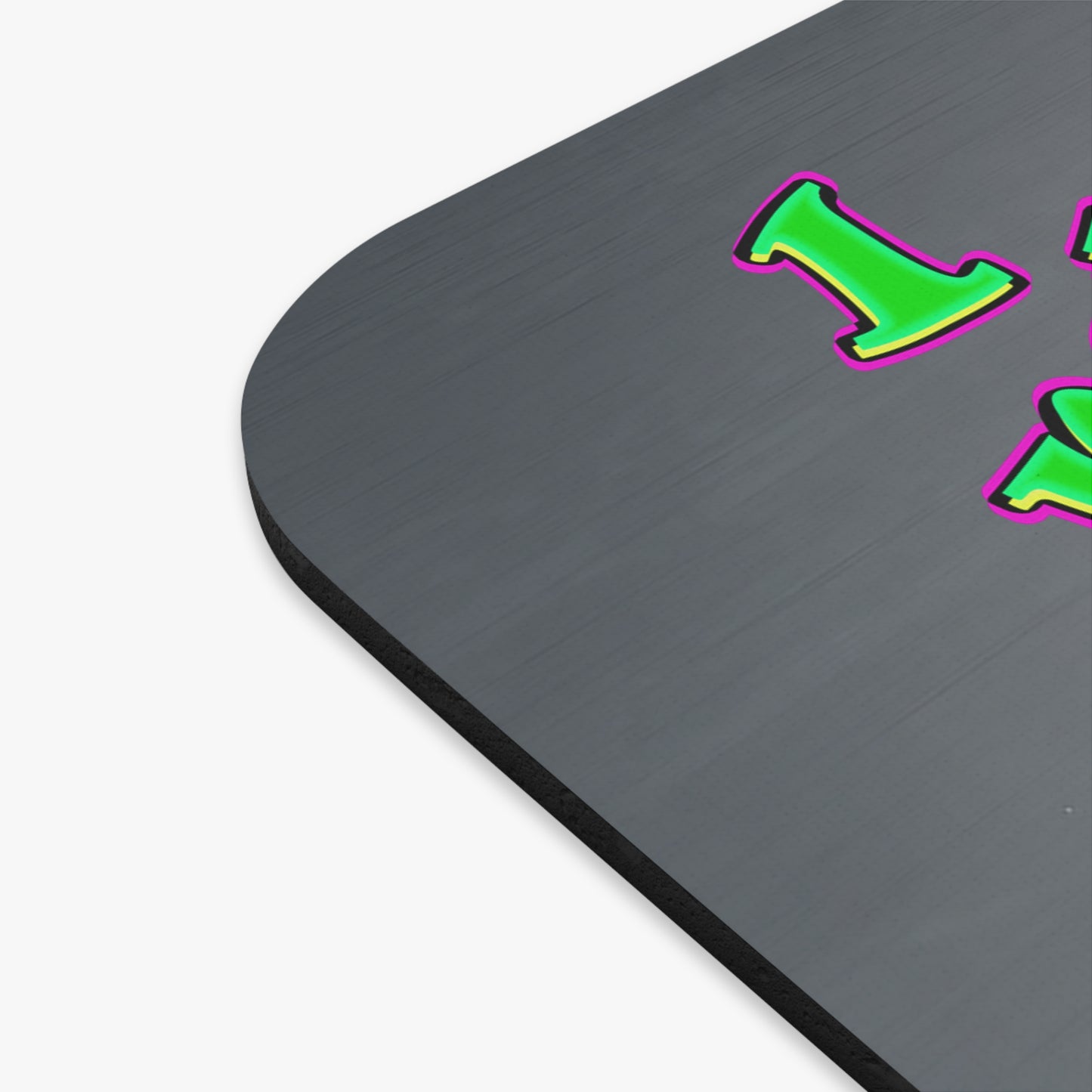 noticed you noticing - Mouse Pad (Rectangle) (grey-light grey)