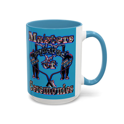 em cee squared - Accent Mug (turquoise)