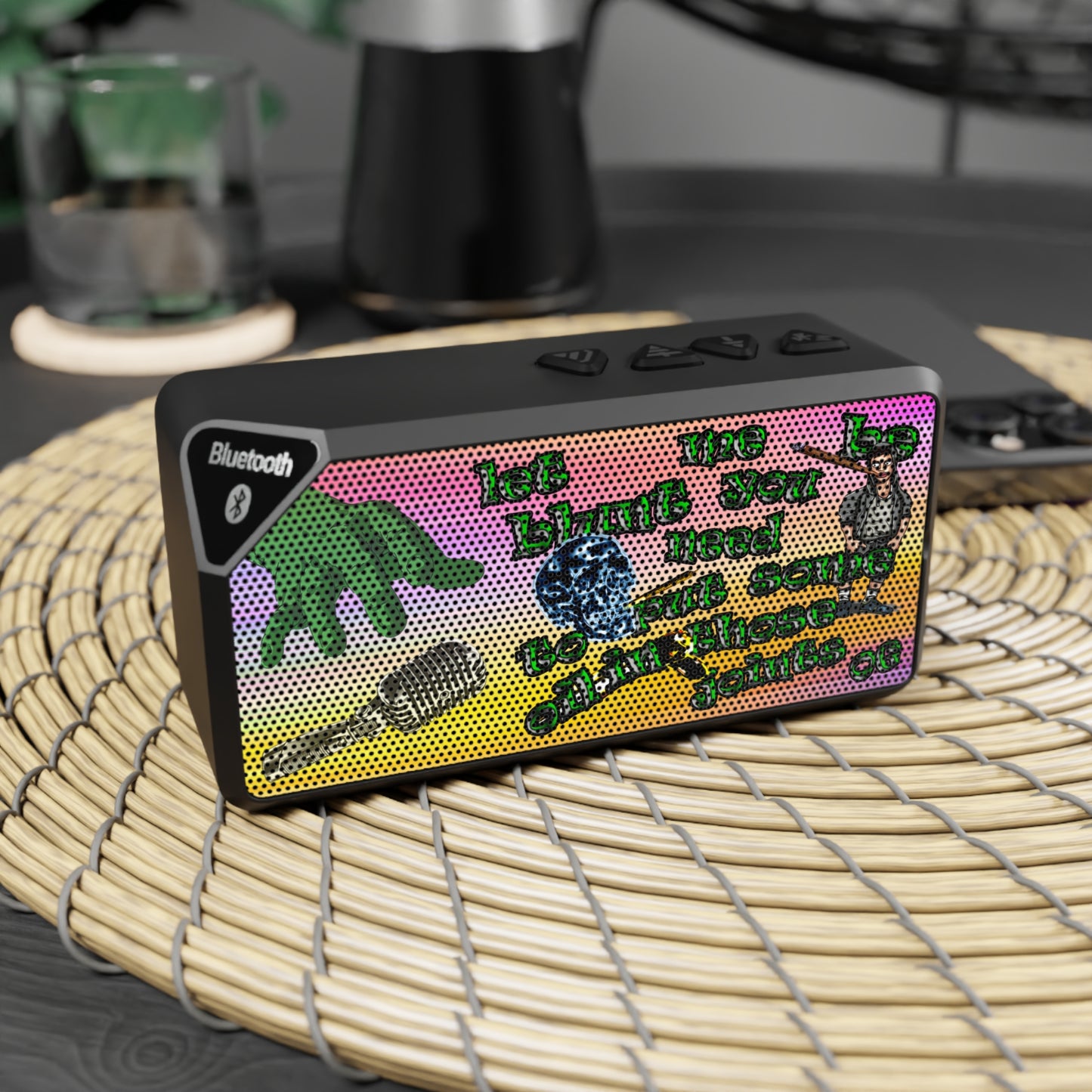 og - Jabba Bluetooth Speaker (color blur)