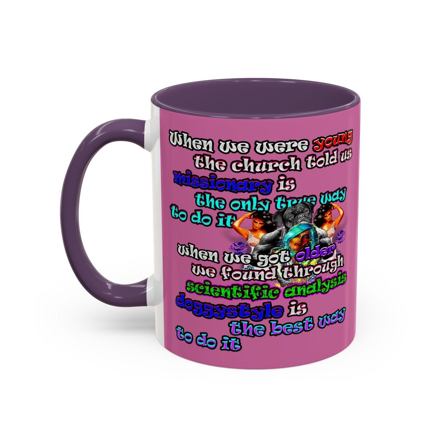 doggystyle - Accent Mug (light pink)