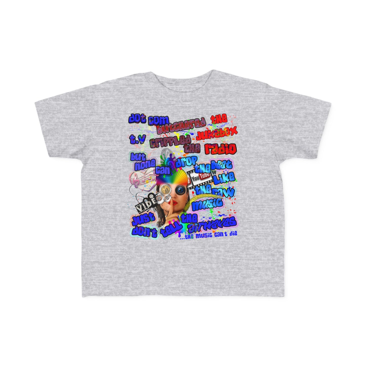 drop the beat - Toddler's Fine Jersey Tee
