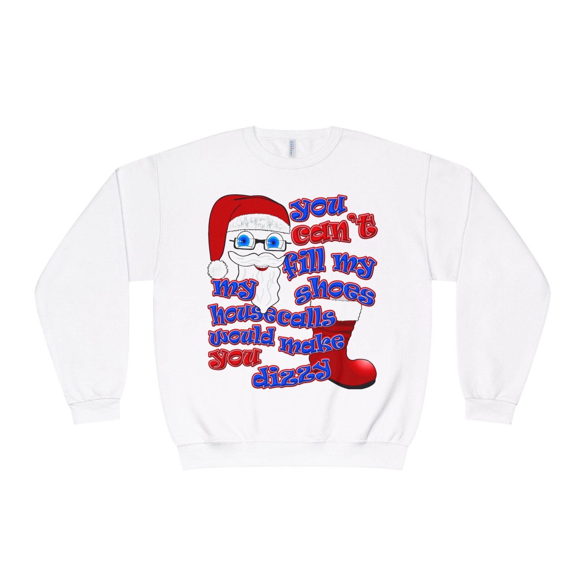 santa's shoes - Unisex NuBlend® Crewneck Sweatshirt
