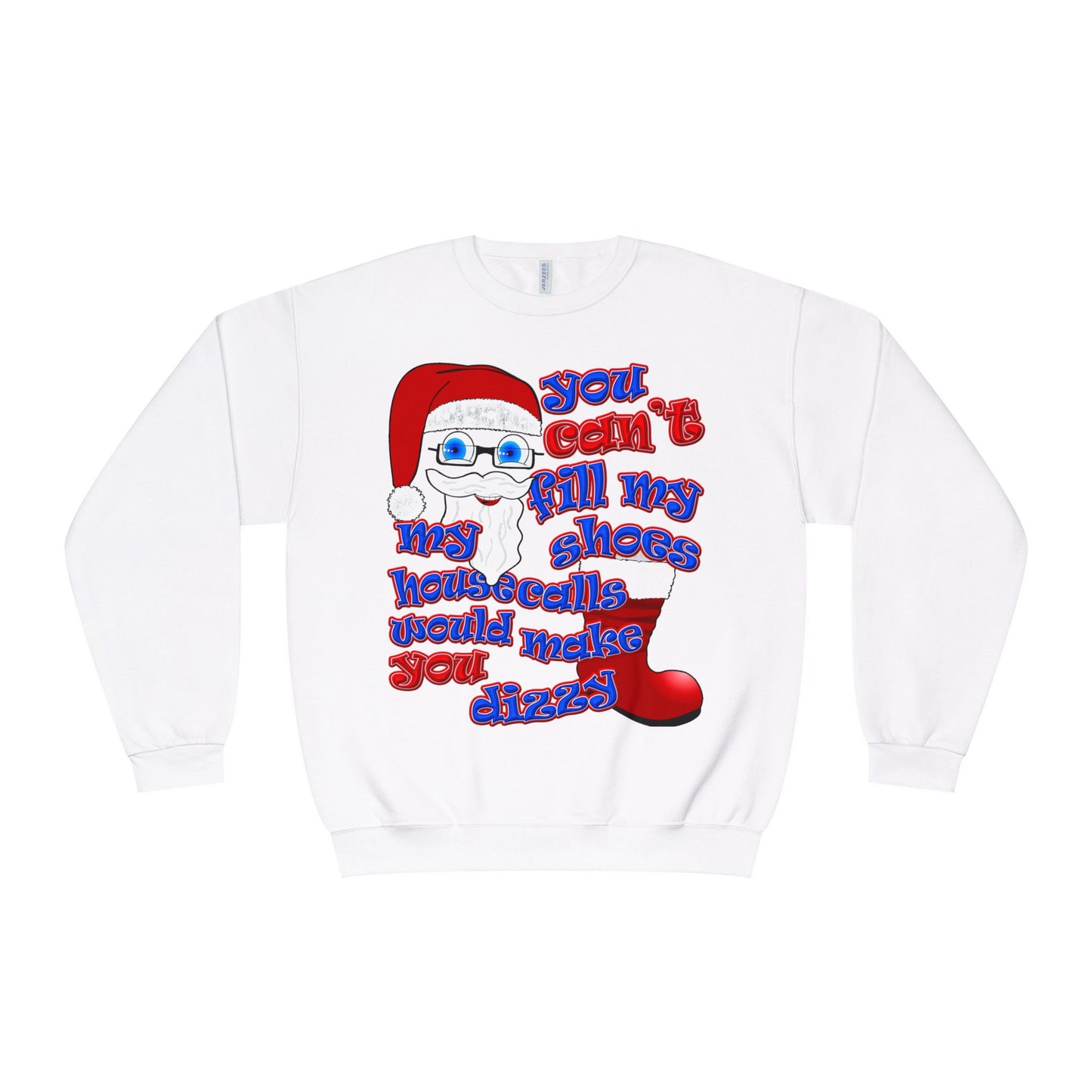 santa's shoes - Unisex NuBlend® Crewneck Sweatshirt