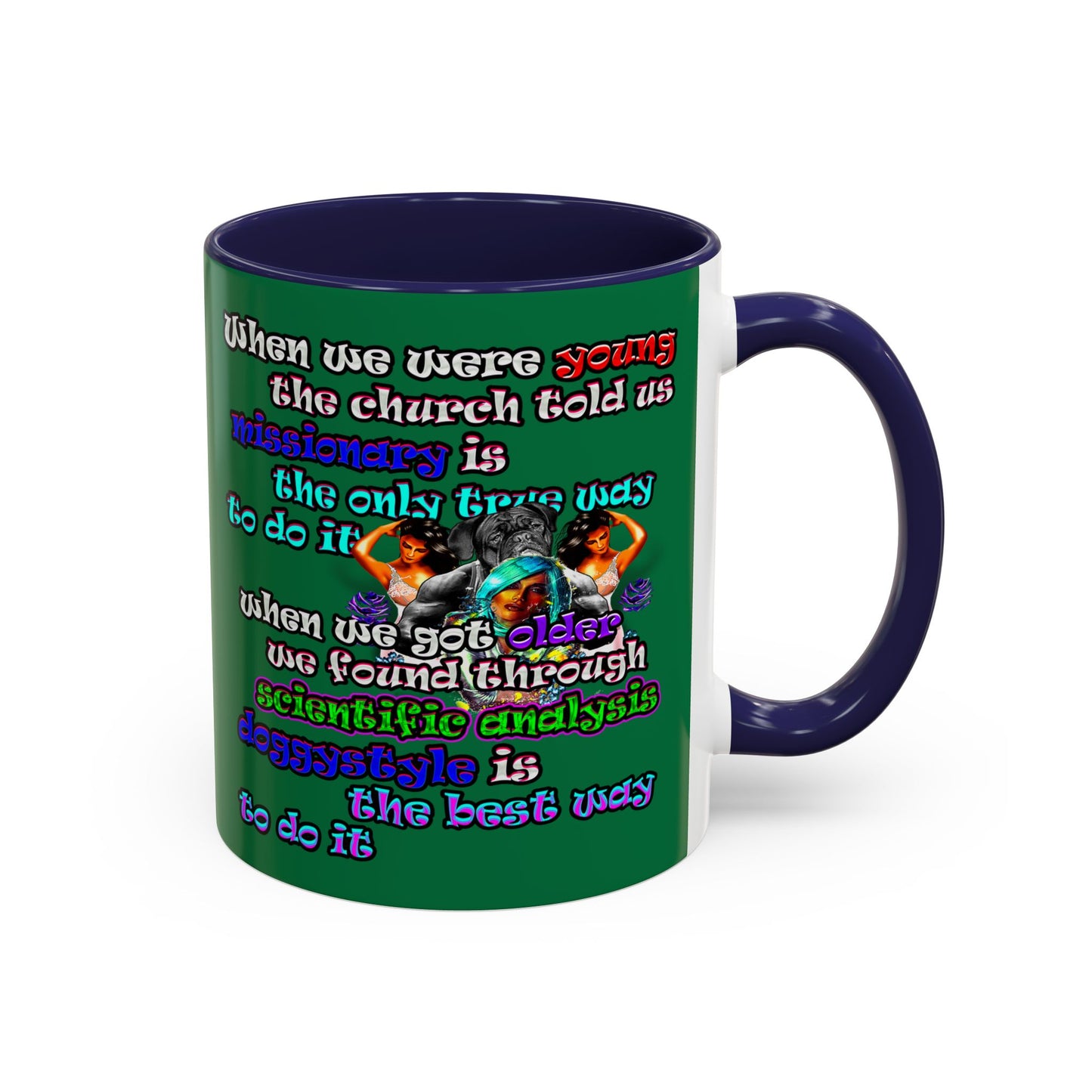 doggystyle - Accent Mug (dark green)
