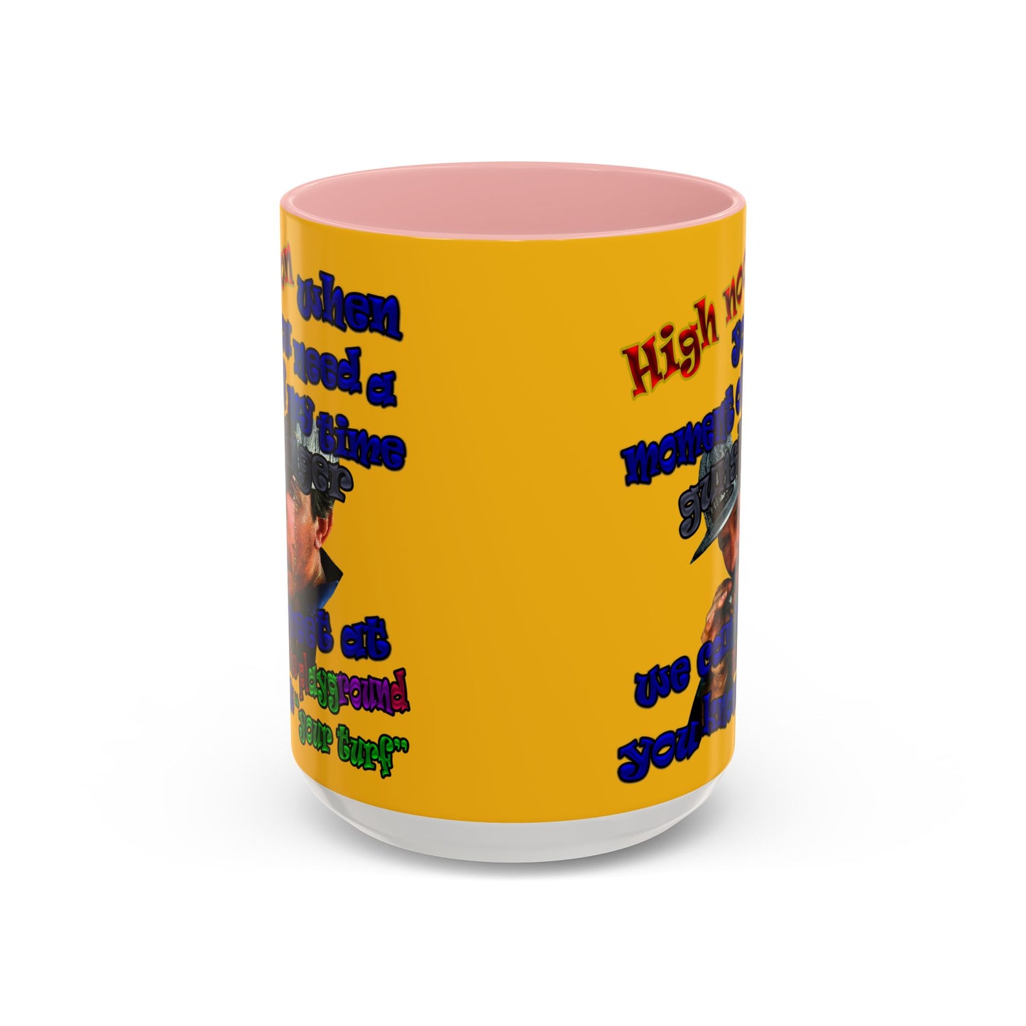 high noon - Accent Mug (yellow)