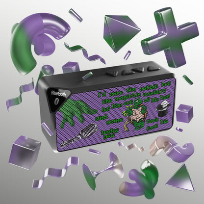 turtle race - Jabba Bluetooth Speaker (light purple)
