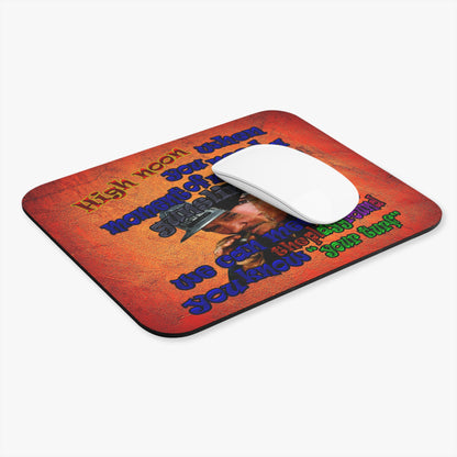 high noon - Mouse Pad (Rectangle) (burnt orange)