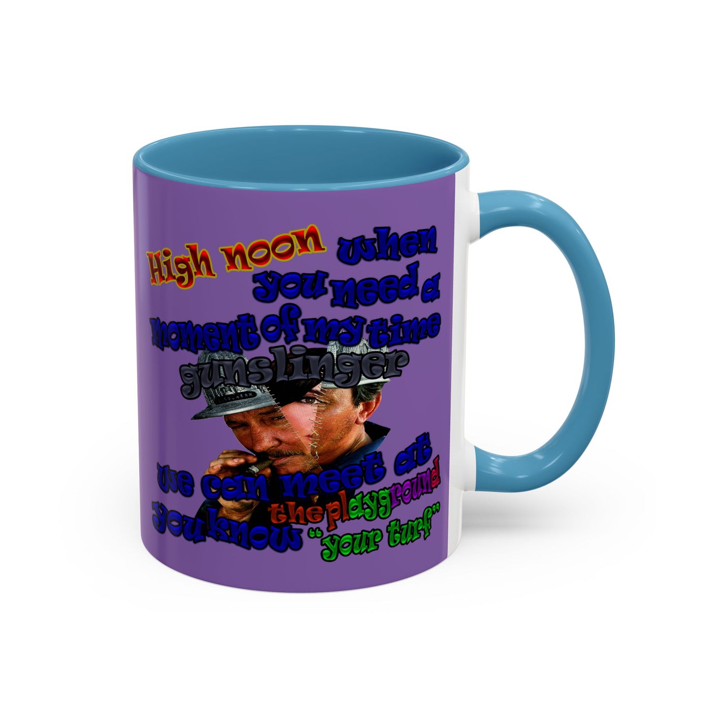 high noon - Accent Mug (light purple)
