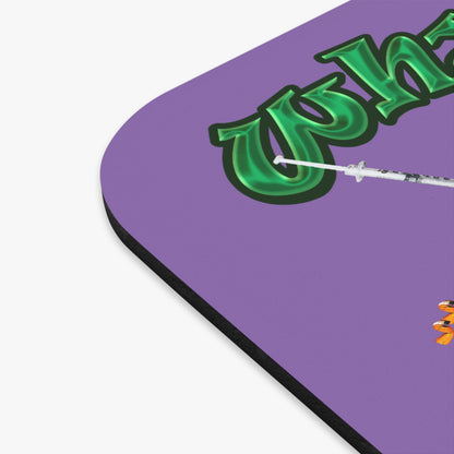 the bum's shit - Mouse Pad (Rectangle) (light purple)