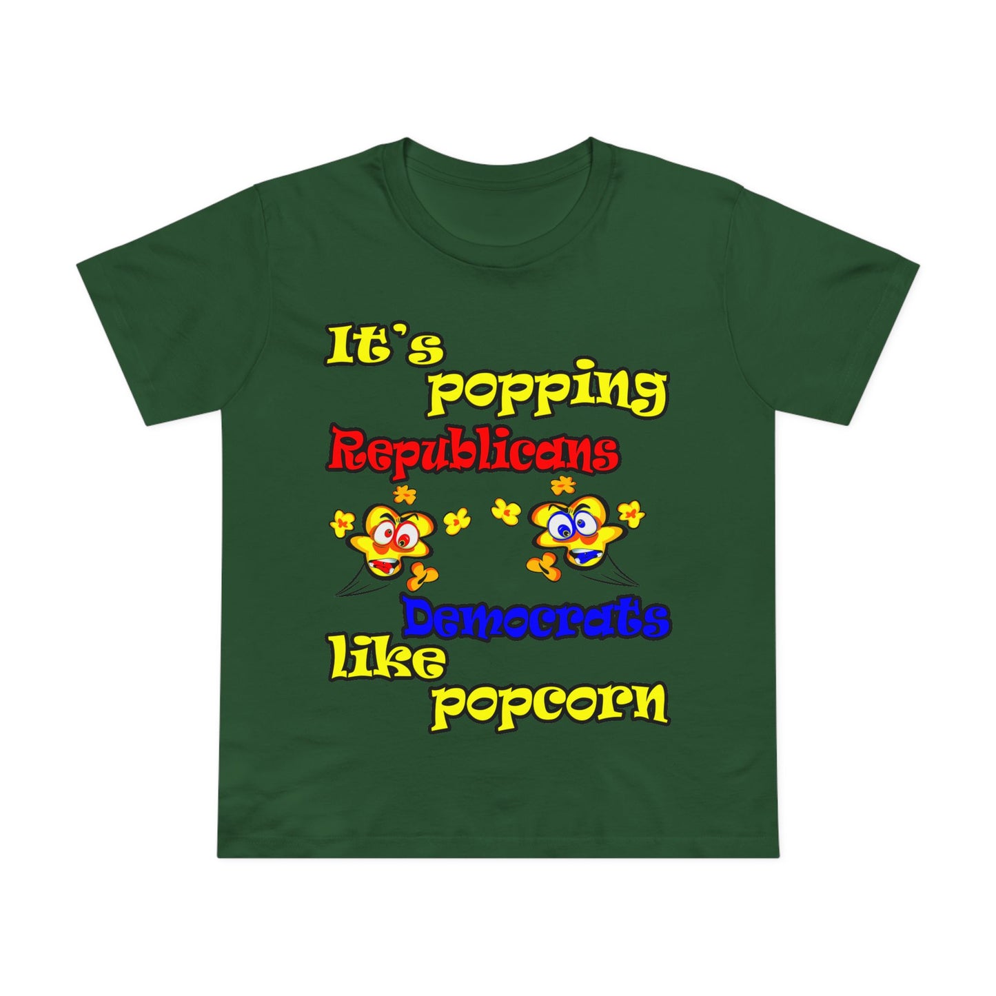 popping like popcorn - Women’s Maple Tee