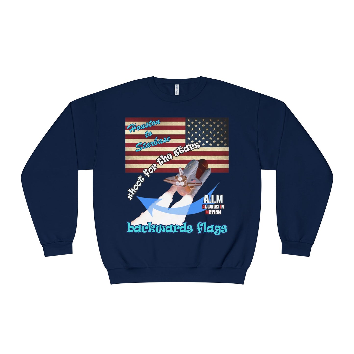 shoot for the stars - Unisex NuBlend® Crewneck Sweatshirt