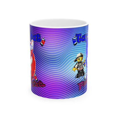 tag that - White Mug (purple wave)