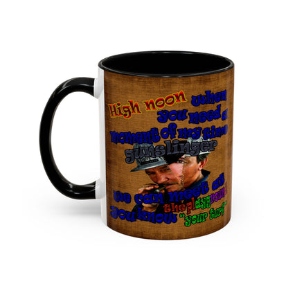 high noon - Accent Mug (brown papyrus)