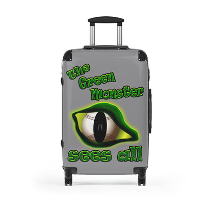 green monster - Suitcase (grey)