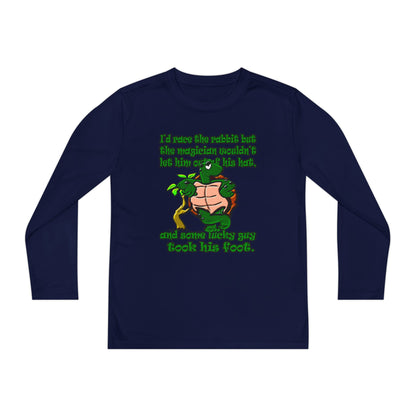turtle race - Youth Long Sleeve Competitor Tee