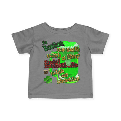 celtics logo - Infant Fine Jersey Tee