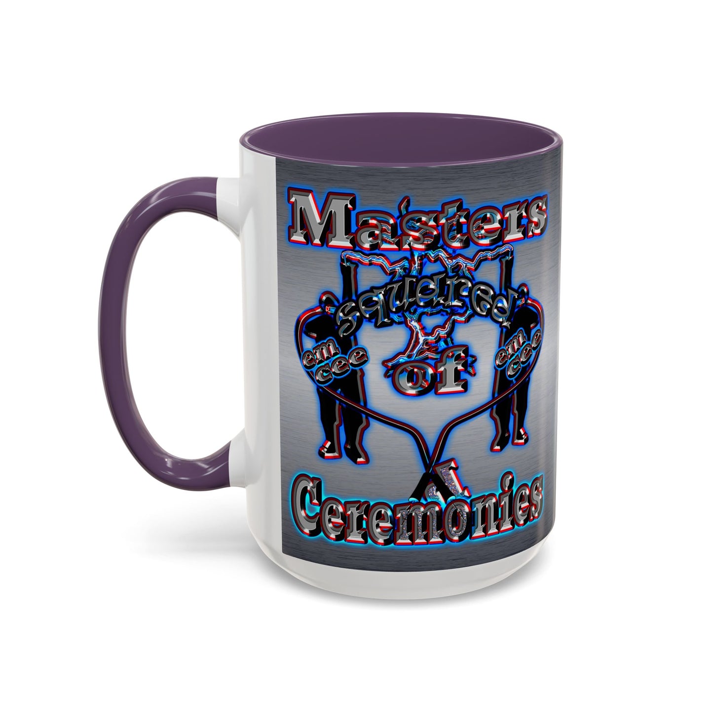 em cee squared - Accent Mug (brushed nickel)