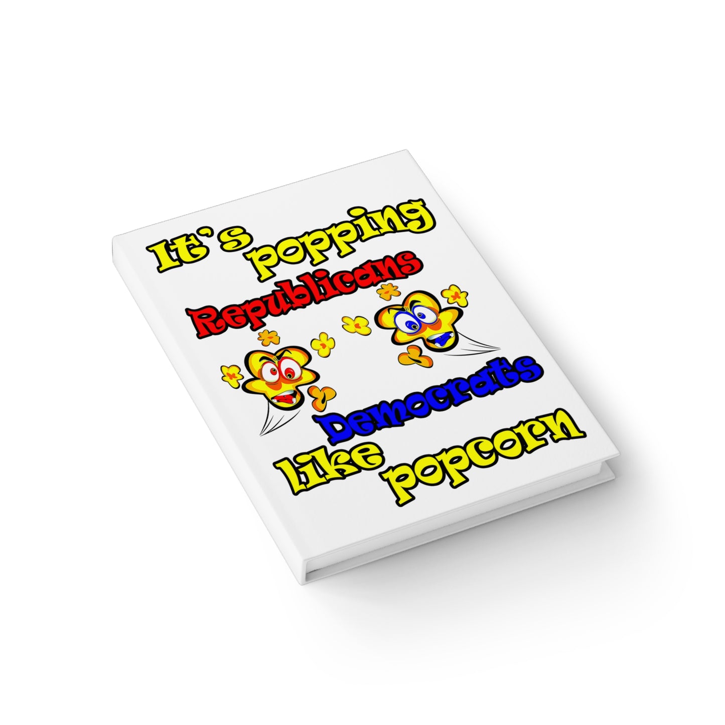 popping like popcorn - journal-blank (white)