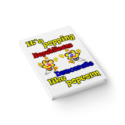 popping like popcorn - journal-blank (white)