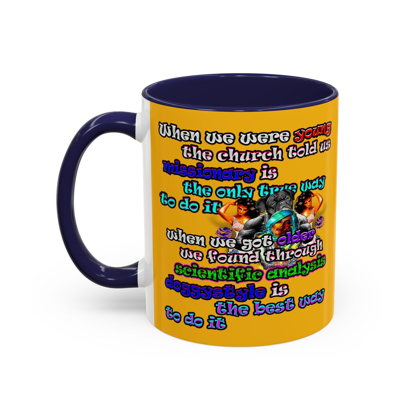 doggystyle - Accent Mug (yellow)