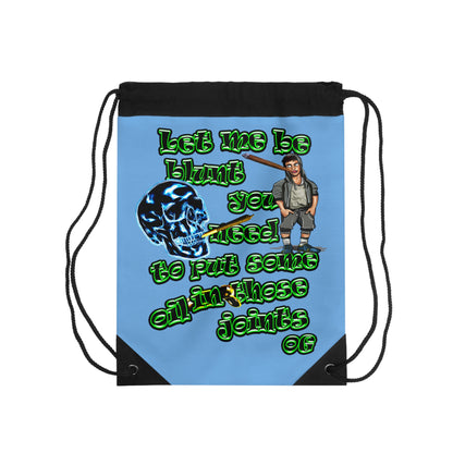 og - Drawstring Bag (light blue)