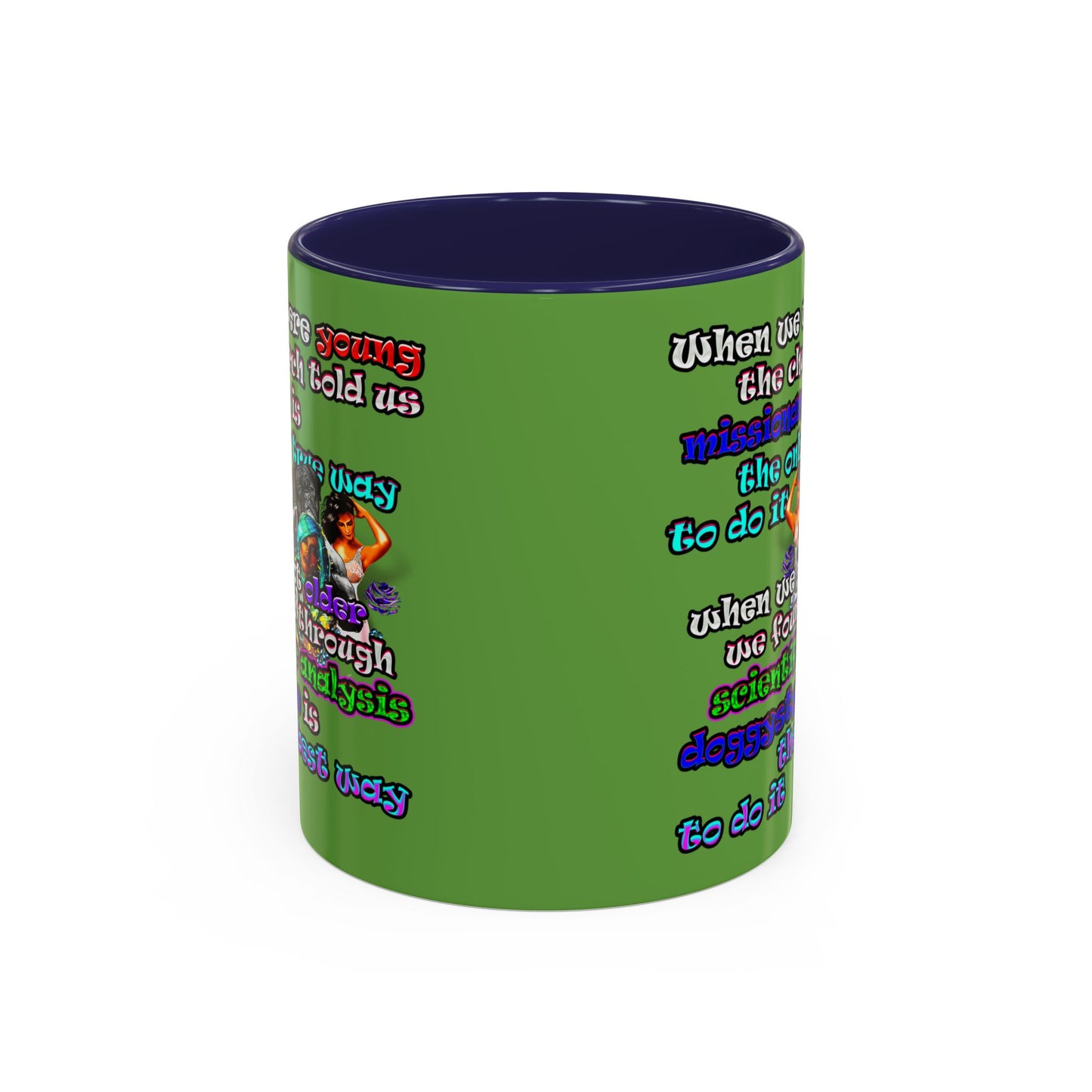 doggystyle - Accent Mug (green)