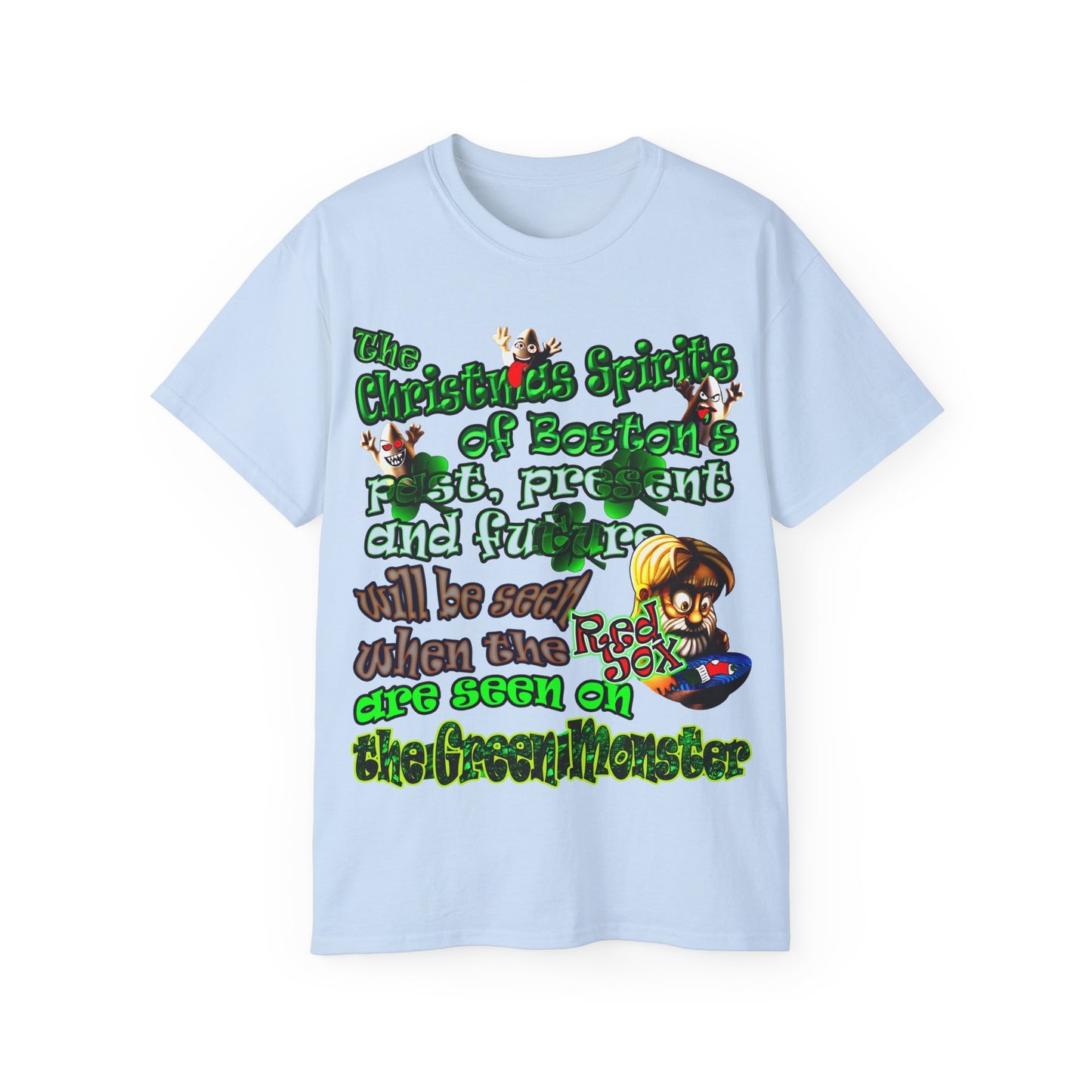 christmas spirits of boston - Unisex Ultra Cotton Tee