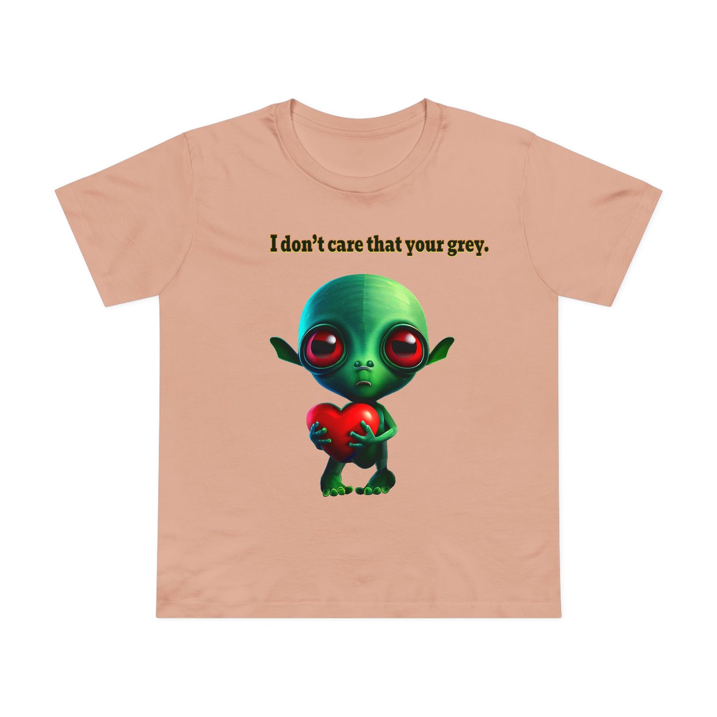 I don't care that your grey - Women’s Maple Tee